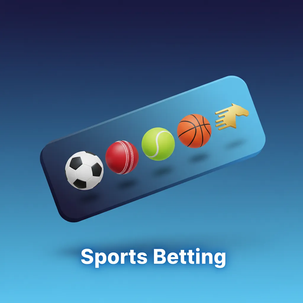 Sports betting platform featuring 30+ sports and hundreds of markets: cricket, football, tennis, kabaddi, eSports, MMA, more
