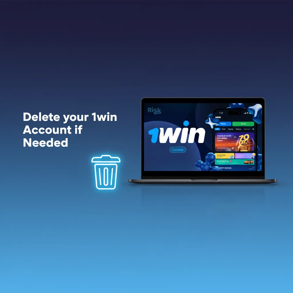 Guide to delete 1win account: contact support, confirm identity, withdraw funds, receive closure or suspension confirmation.