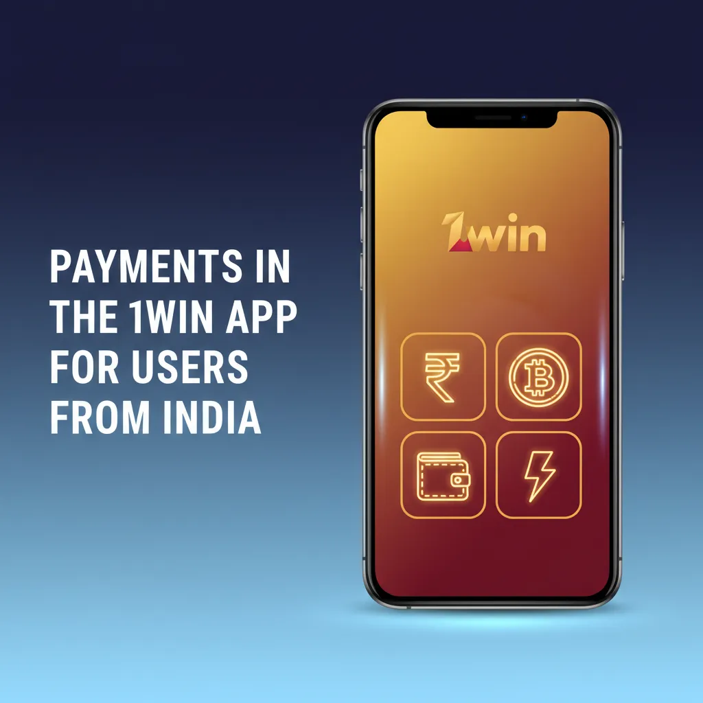 1win India payments: UPI, PayTM, NetBanking, cards, crypto. Instant deposits, quick withdrawals. Min ₹300/₹500, INR default.