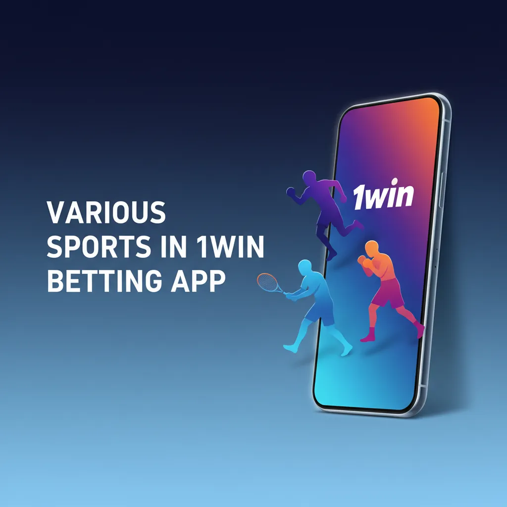 1win betting app with sports like football, cricket, tennis, kabaddi, esports, showing live odds, stats, H2H, video tracker.